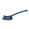 Metal Detectable Long Handled Hand Brush with Medium Bristles