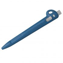 Detectable Elephant Retractable Pens - Gel Ink (Pack of 50) - Blue Ink, Blue Housing, Lanyard