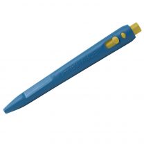 Detectable Elephant Retractable Pens - Fine Tip Ink (Pack of 50) - Blue Ink, Blue Housing, no Clip