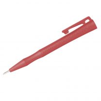Detectable HD One-Piece Pens (Pack of 50) - Red Ink, Red Housing, Clip