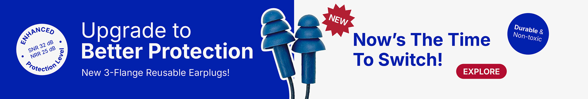 Metal Detectable Earplugs