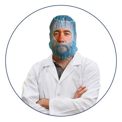 Detectable Disposable Balaclava Hoods