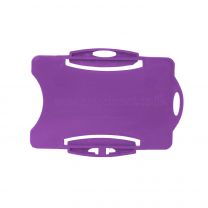Detectable Swipe / Access Card Holders (Pack of 25)-Without Chain-Purple