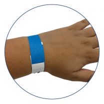 Metal Detectable Litter-free Wristband
